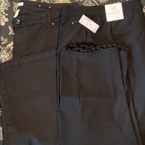 Bundle-one black Capri and one black ankle length